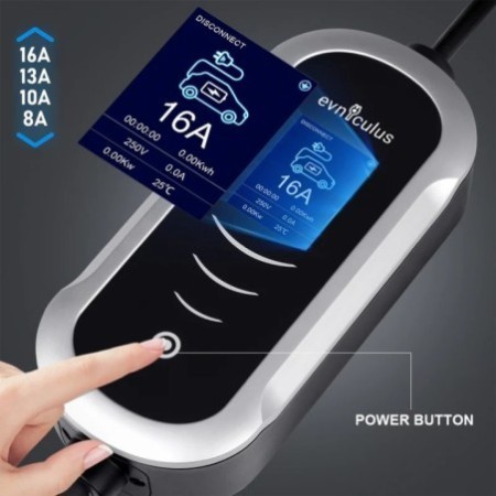 мобилна зарядна станция шуко към тип 2 3.6 kw 16 a - в процес на употреба