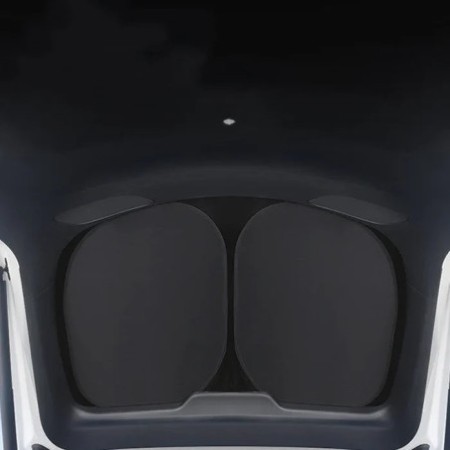 комплект сенници за странични прозорци за tesla model y - в употреба