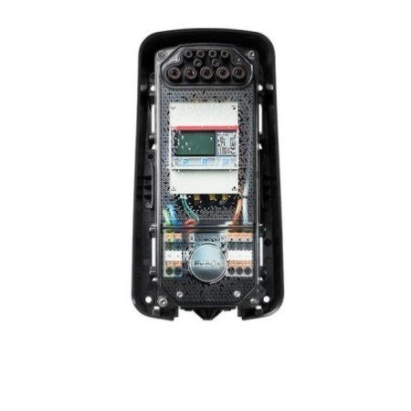 зарядна станция evbox elvi wallbox контакт тип 2 22 kw ac - изглед отпред