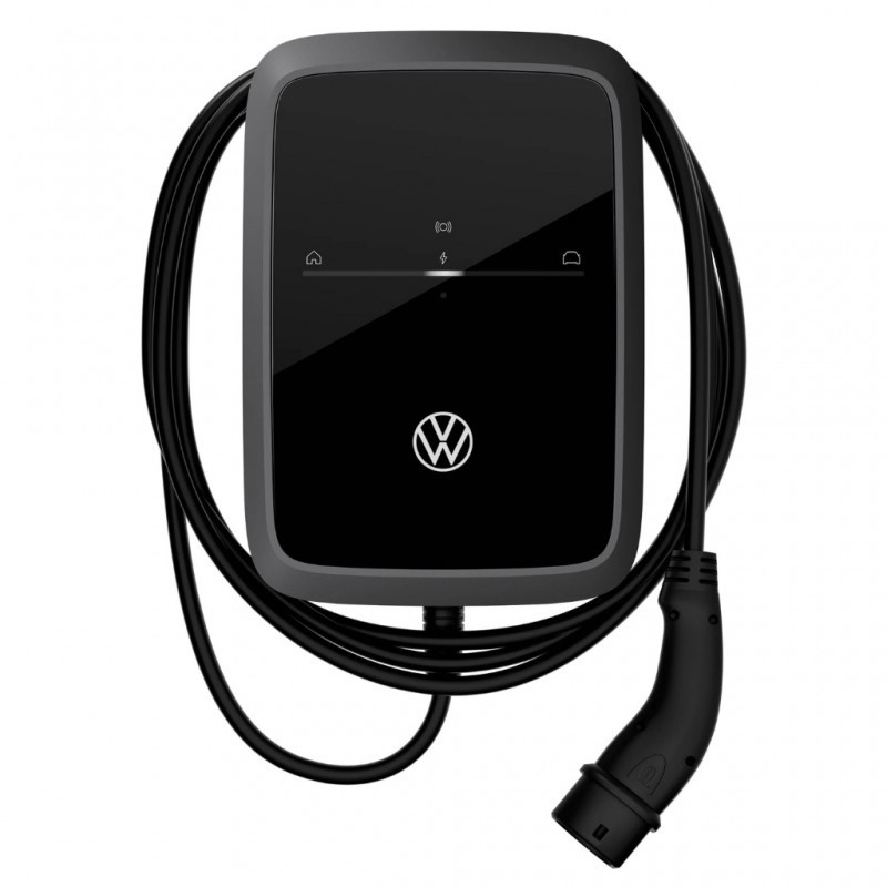 Зарядна станция Volkswagen ID.Charger Connect 2 4.5 м. кабел | Тип 2 | 22 kW Снимка оригинална зарядна станция за електромобили volkswagen