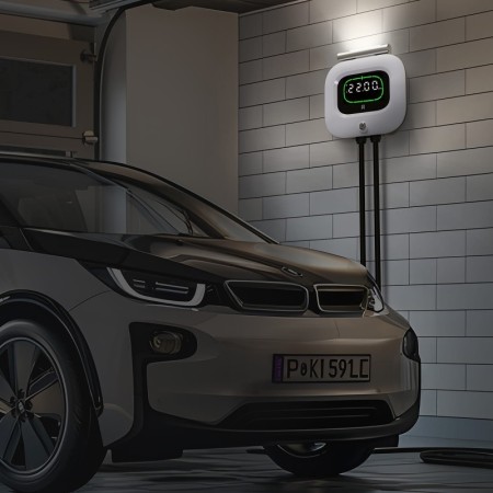 стационарна станция за електромобил 22 kw