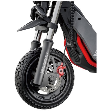 ел скутер с подобрено окачване от segway
